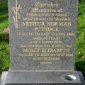PUTTOCK Arthur Norman died 1984 and Molly Elizabeth die 2006